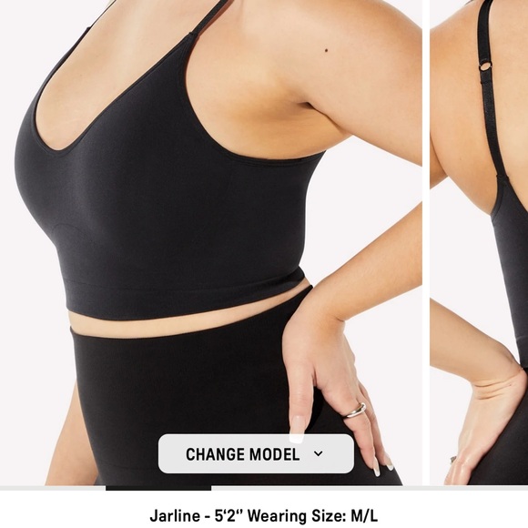 Bundle of Fabletics nearly naked shaping plunge bras - Picture 2 of 4